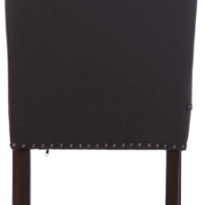 Jedálenská stolička Allada, textil, čierna - 5