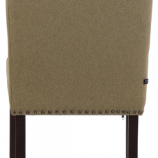 Jedálenská stolička Allada, textil, zelená - 5
