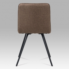 Jedálenská stolička Amy (súprava 4 ks), hnedá - 5