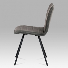 Jedálenská stolička Amy (súprava 4 ks), sivá - 3