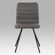 Jedálenská stolička Amy (súprava 4 ks), sivá - 4