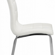 Jedálenská stolička Anina (Súprava 2 ks), biela - 3