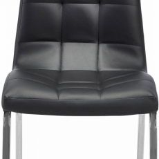 Jedálenská stolička Anina (Súprava 2 ks), čierna - 2