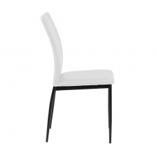 Jedálenská stolička Anis (súprava 4 ks), biela - 2