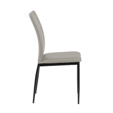 Jedálenská stolička Anis (súprava 4 ks), taupe - 2