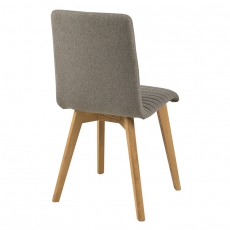Jedálenská stolička Areta (Súprava 2 ks), sivá - 3