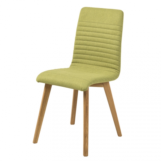 Jedálenská stolička Areta (Súprava 2 ks), zelená - 1