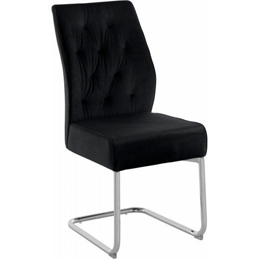 Jedálenská stolička Armeni (SET 2 ks), čierna - 1