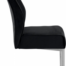 Jedálenská stolička Armeni (SET 2 ks), čierna - 4