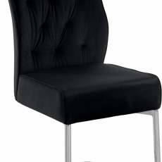 Jedálenská stolička Armeni (SET 2 ks), čierna - 1