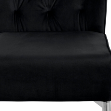Jedálenská stolička Armeni (SET 2 ks), čierna - 6