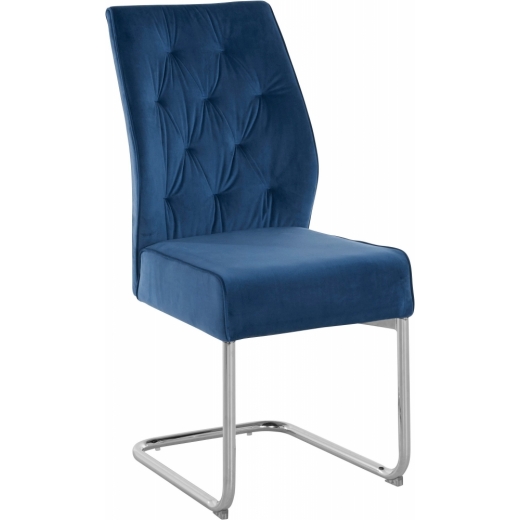 Jedálenská stolička Armeni (SET 2 ks), modrá - 1