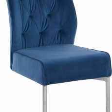 Jedálenská stolička Armeni (SET 2 ks), modrá - 1