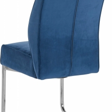 Jedálenská stolička Armeni (SET 2 ks), modrá - 5