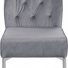Jedálenská stolička Armeni (SET 2 ks), šedá - 2