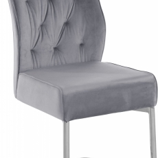 Jedálenská stolička Armeni (SET 2 ks), šedá - 1