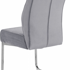 Jedálenská stolička Armeni (SET 2 ks), šedá - 5