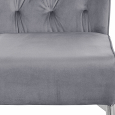 Jedálenská stolička Armeni (SET 2 ks), šedá - 6