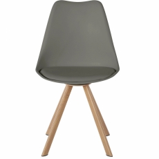 Jedálenská stolička Artas (SET 2 ks), šedá - 2