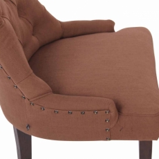 Jedálenská stolička Arton (SET 2 ks), hnedá - 5