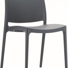 Jedálenská stolička Aruba, šedá - 1