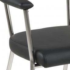 Jedálenská stolička Avatar (Súprava 2 ks), čierna - 4