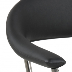 Jedálenská stolička Avatar (Súprava 2 ks), čierna - 5