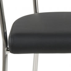 Jedálenská stolička Avatar (Súprava 2 ks), čierna - 6