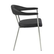 Jedálenská stolička Avatar (Súprava 2 ks), čierna - 7