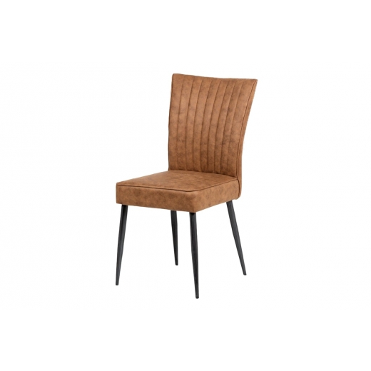 Jedálenská stolička Axel, hnedá - 1