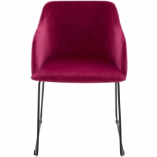 Jedálenská stolička Balun, červená - 2