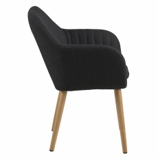 Jedálenská stolička Banna, 83 cm, antracitová - 3