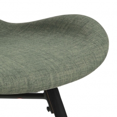 Jedálenská stolička Batilda (SET 2ks), tkanina, zelená - 6