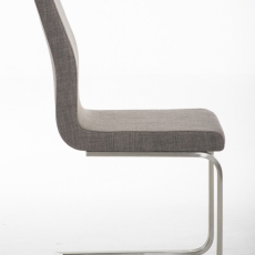 Jedálenská stolička Belfort, textil, šedá - 2