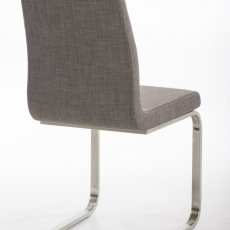Jedálenská stolička Belfort, textil, šedá - 3