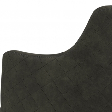 Jedálenská stolička Bella (SET 2ks), tkanina, zelená - 6