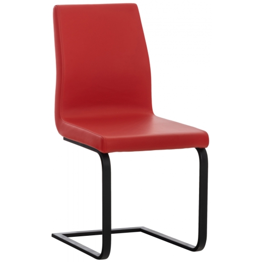 Jedálenská stolička Belley, červená - 1