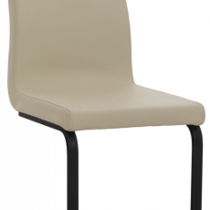 Jedálenská stolička Belley, krémová - 1