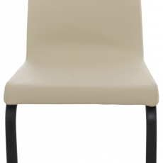 Jedálenská stolička Belley, krémová - 2