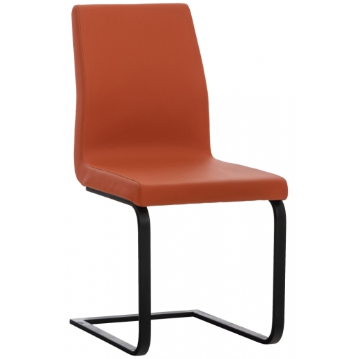 Jedálenská stolička Belley, oranžová - 1