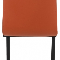 Jedálenská stolička Belley, oranžová - 4
