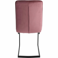 Jedálenská stolička Berry (Súprava  2 ks), ružová - 4