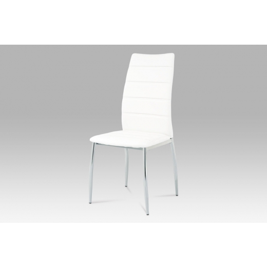 Jedálenská stolička Berta, biela - 1