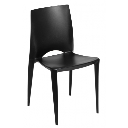 Jedálenská stolička Bien, čierna - 1