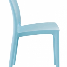 Jedálenská stolička Blau, azúrovo modrá - 3