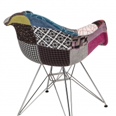 Jedálenská stolička Blom patchwork, farebná - 2
