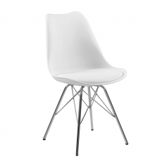 Jedálenská stolička Blume (SET 4 ks), biela - 1