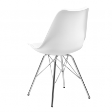 Jedálenská stolička Blume (SET 4 ks), biela - 4