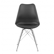Jedálenská stolička Blume (SET 4 ks), čierna - 2
