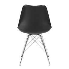 Jedálenská stolička Blume (SET 4 ks), čierna - 5
